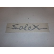 Solex black sticker per item